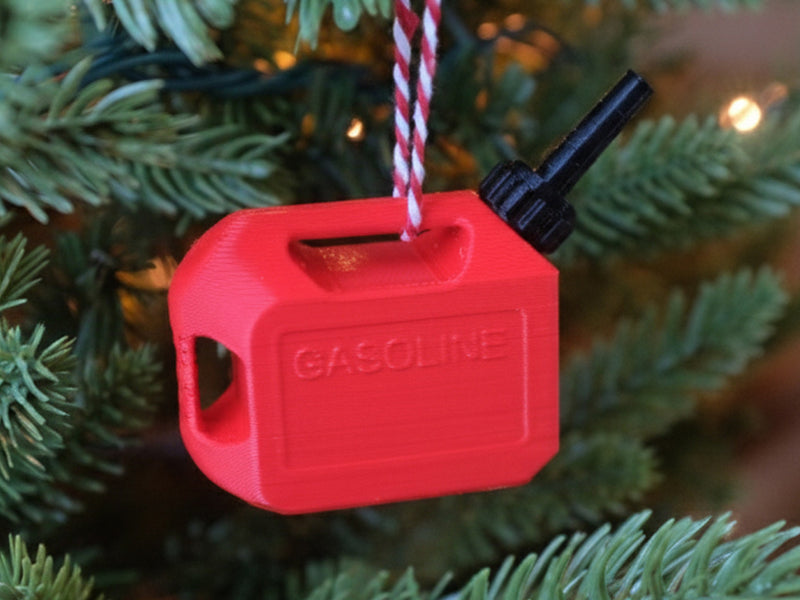Load image into Gallery viewer, Gas Can Ornament to remember the year we couldn&#39;t afford it
