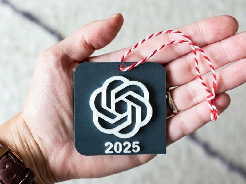 Load image into Gallery viewer, Chat GPT 2023 Ornament
