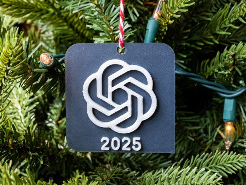 Load image into Gallery viewer, Chat GPT 2023 Ornament
