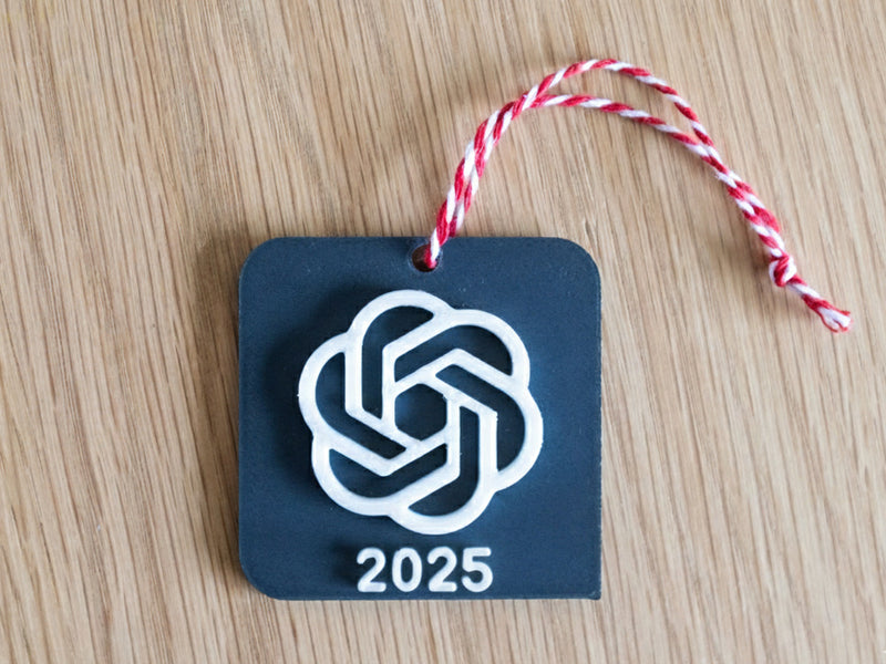 Load image into Gallery viewer, Chat GPT 2023 Ornament
