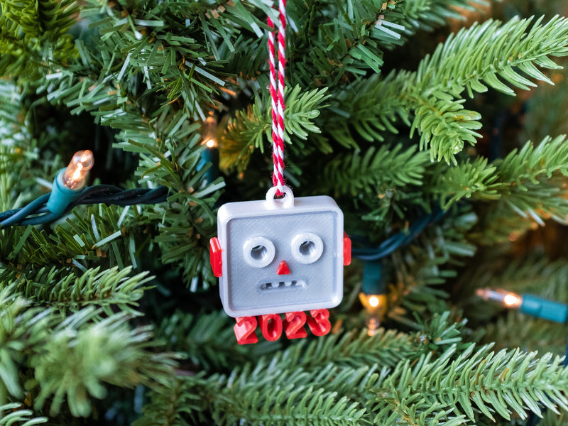 Load image into Gallery viewer, Emoji Robot 2023 Ornament

