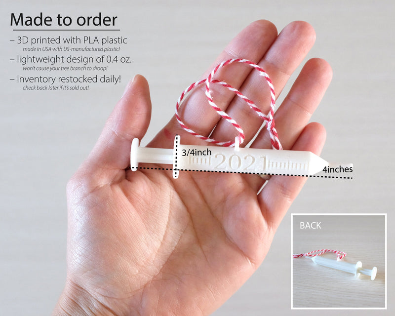 Load image into Gallery viewer, Covid Christmas Ornament

